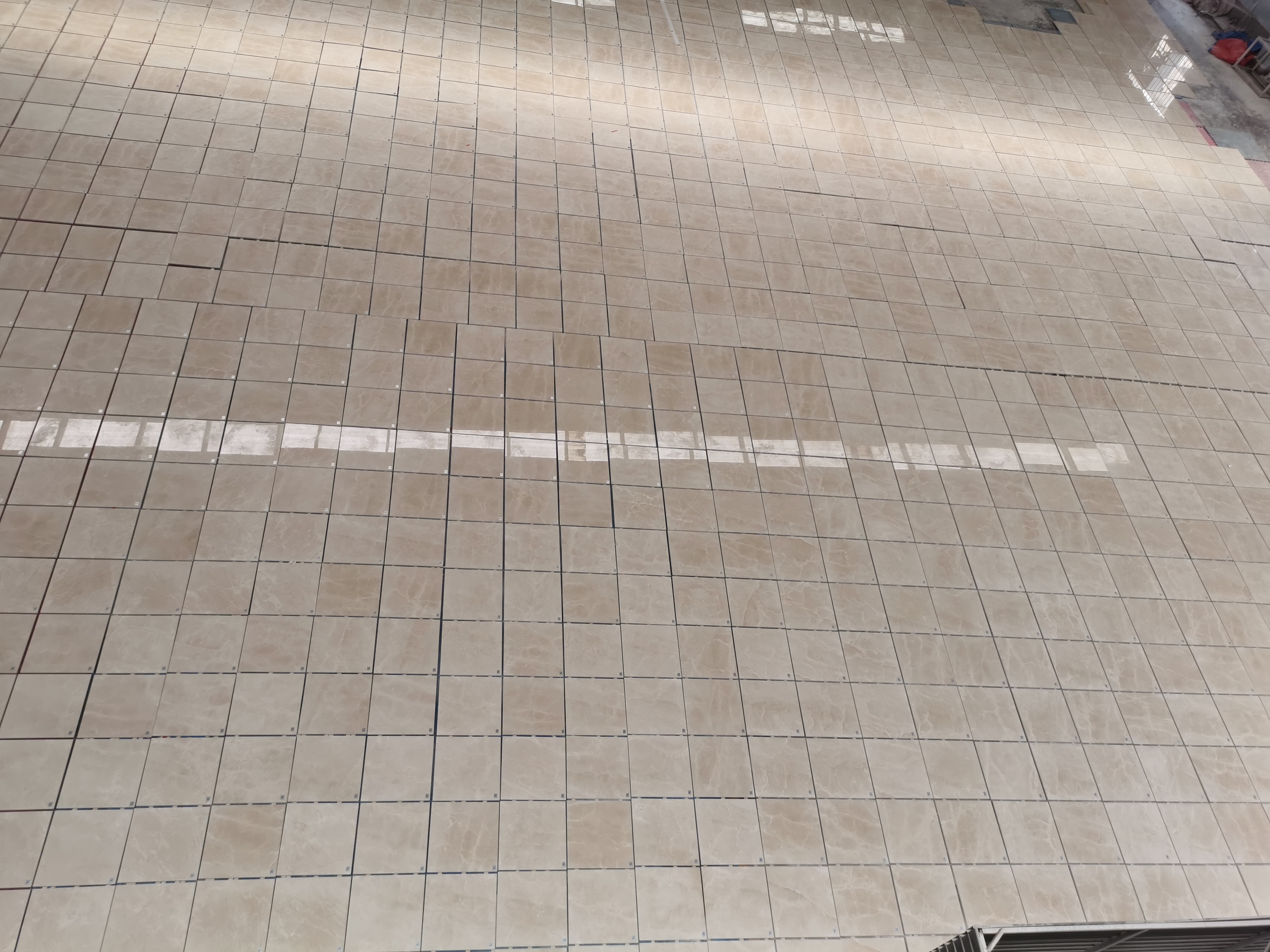 Crema marfil beige marble polished tiles flooring