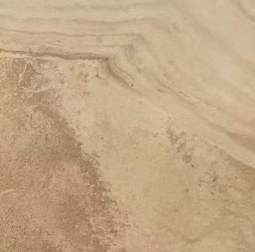 Ivory White Travertine Cross C